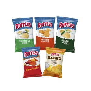 Ruffles papas (Diferentes sabores)