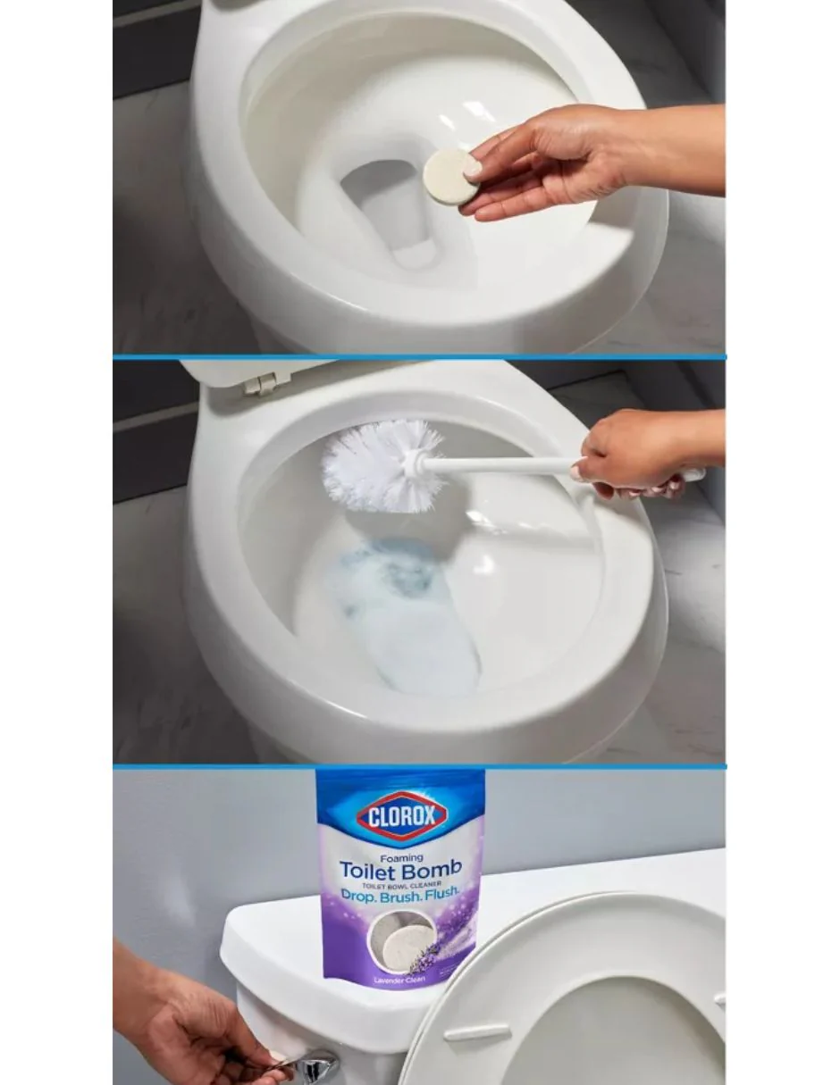 Clorox tabletas limpiadoras de inodoro 5 unidades (variedad) - Imagen 4