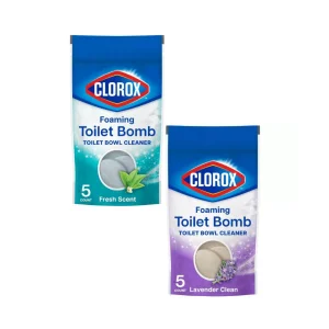 Clorox tabletas limpiadoras de inodoro 5 unidades (variedad)