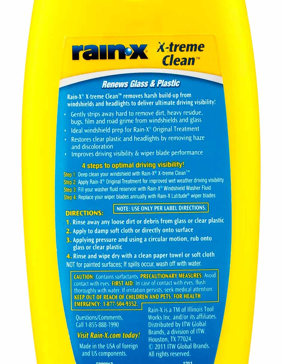 Limpiador de superficies transparentes Rain X 355ml - Imagen 3