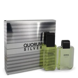SET QUORUM SILVER 100ML 2 PZAS C